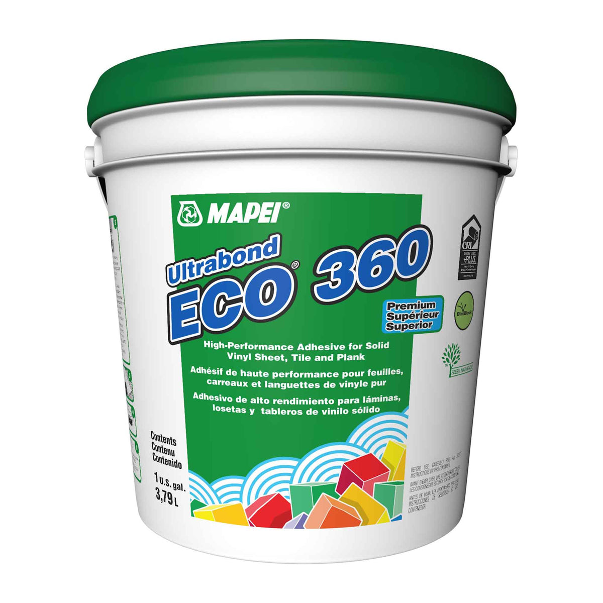 Adhésif haute performance pour vinyle Ultrabond Eco 360, 3,79 L