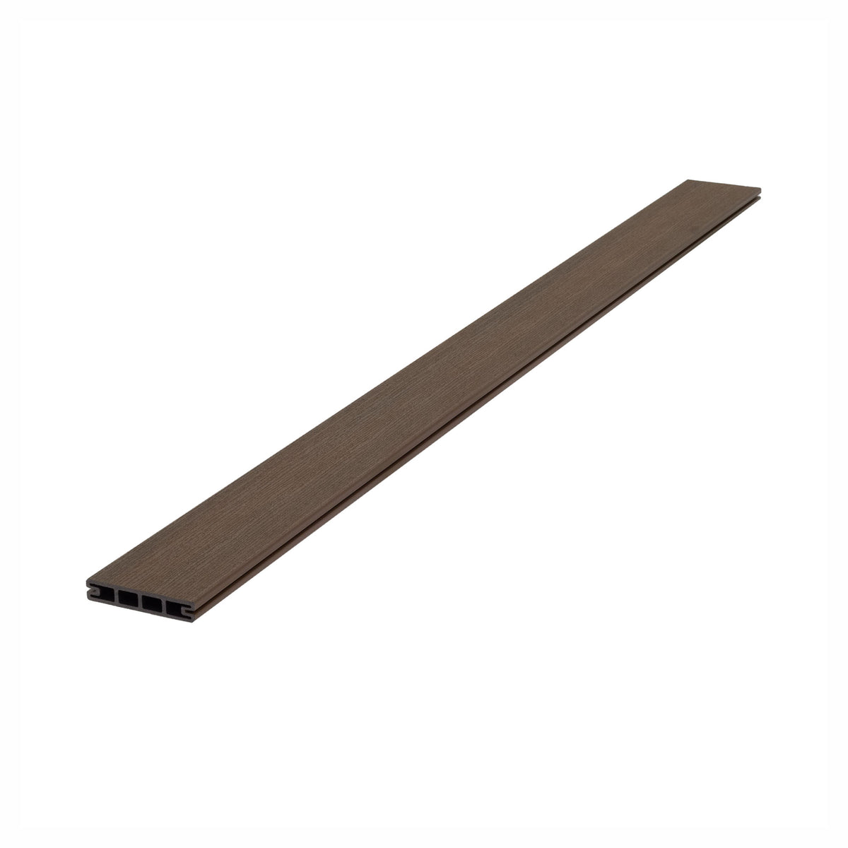 Planche de composite pour clôture de 1" x 5,3" x 6', brun écorce (4 unités)
