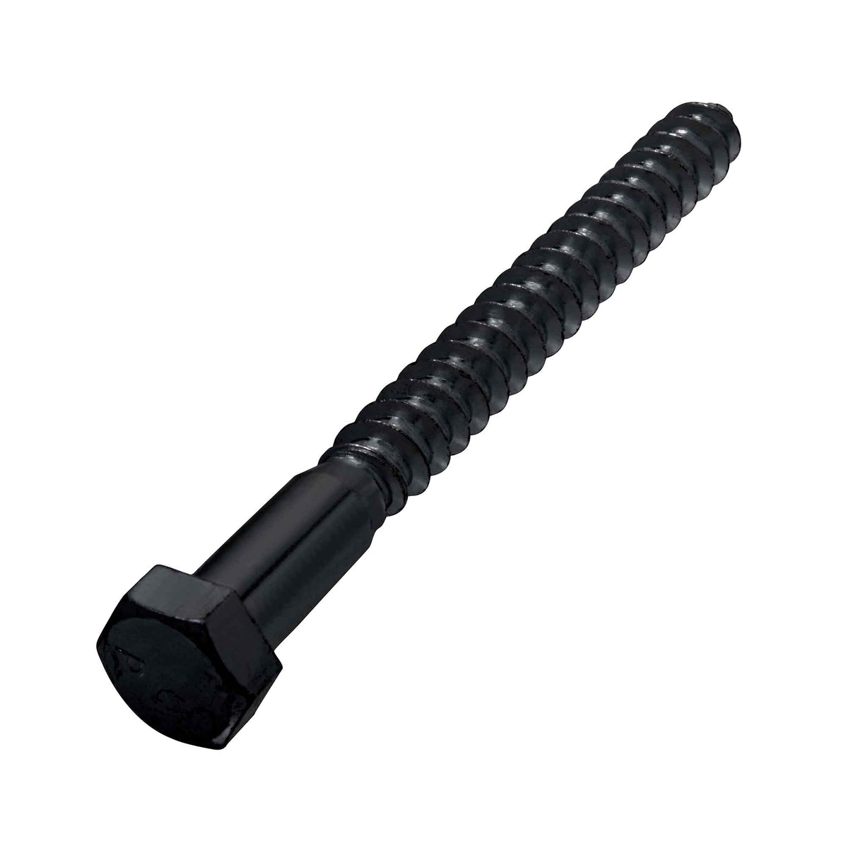 Tire-fond hexagonal noir, 3/8'' x 4" (25 unités)