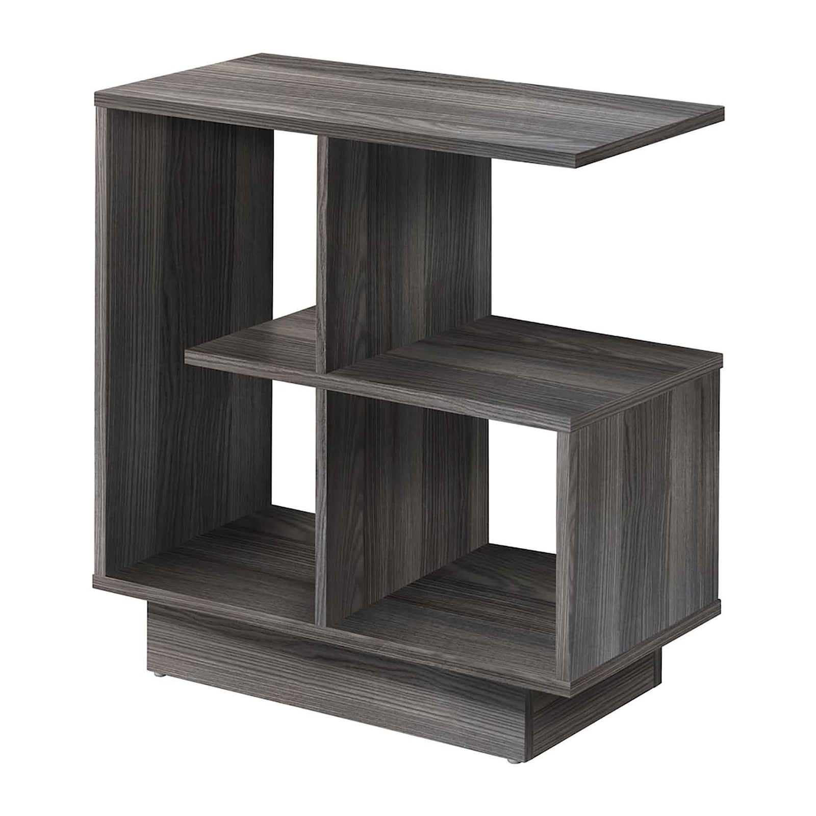 Table d'appoint taupe, 24" de hauteur