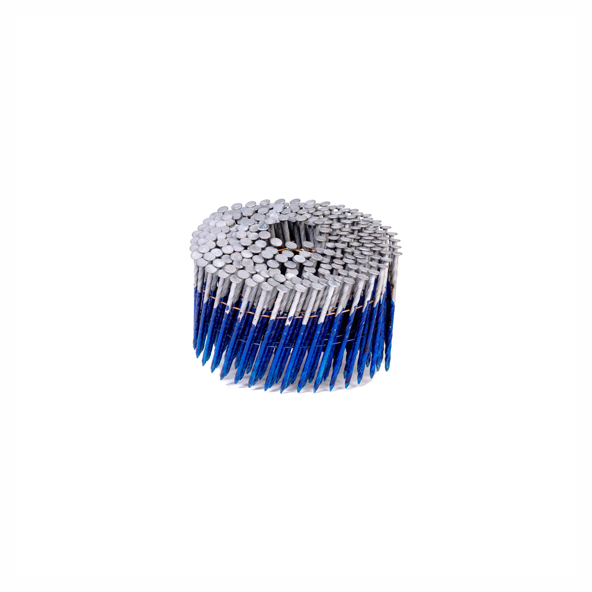 Clous en rouleaux galvanisés à chaud à angle de 15° avec tiges vrillées, 2-1/2" x .099 (4 500 unités)