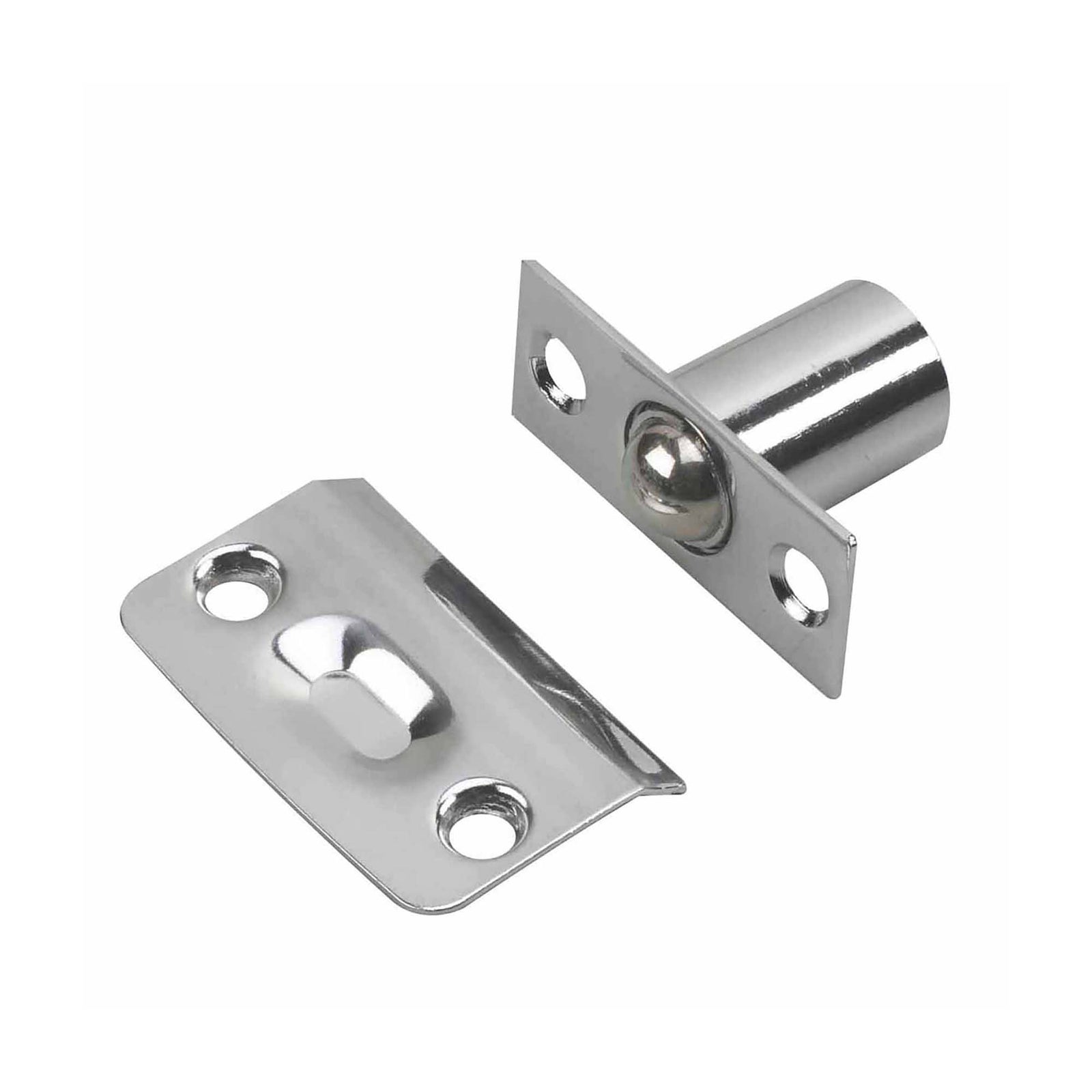 Loquet à bille réglable, chrome