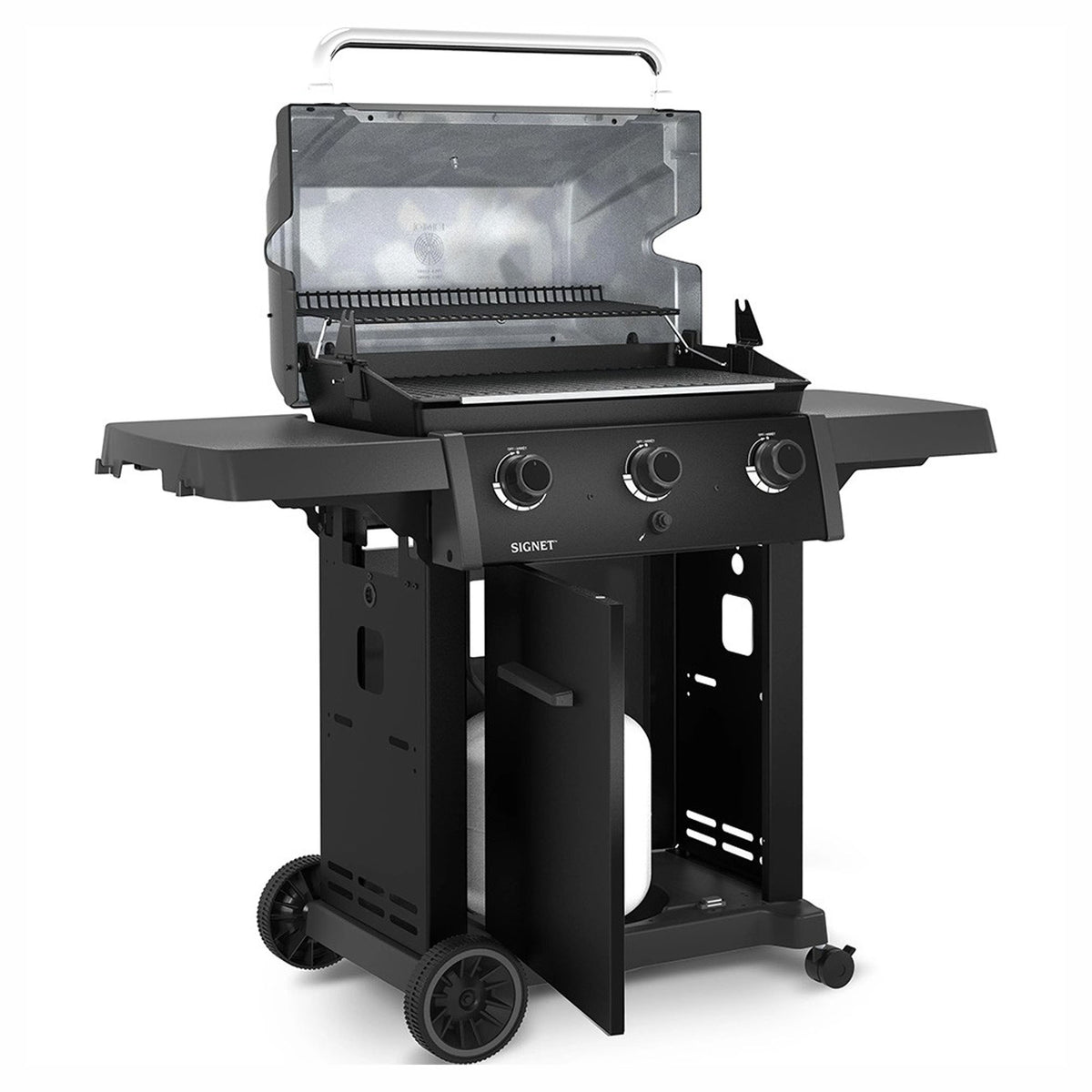 BBQ à 3 brûleurs Signet 320 Shadow, 40 000 BTU (noir mat)