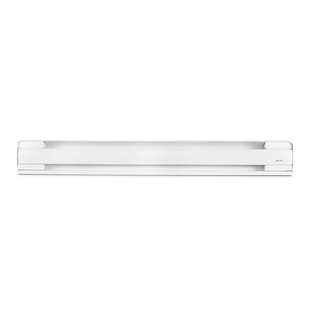 Plinthe électrique Brava blanche of 1 000 W, 47-1/2&quot; x 2-9/16&quot; x 5-7/8&#39;&#39;