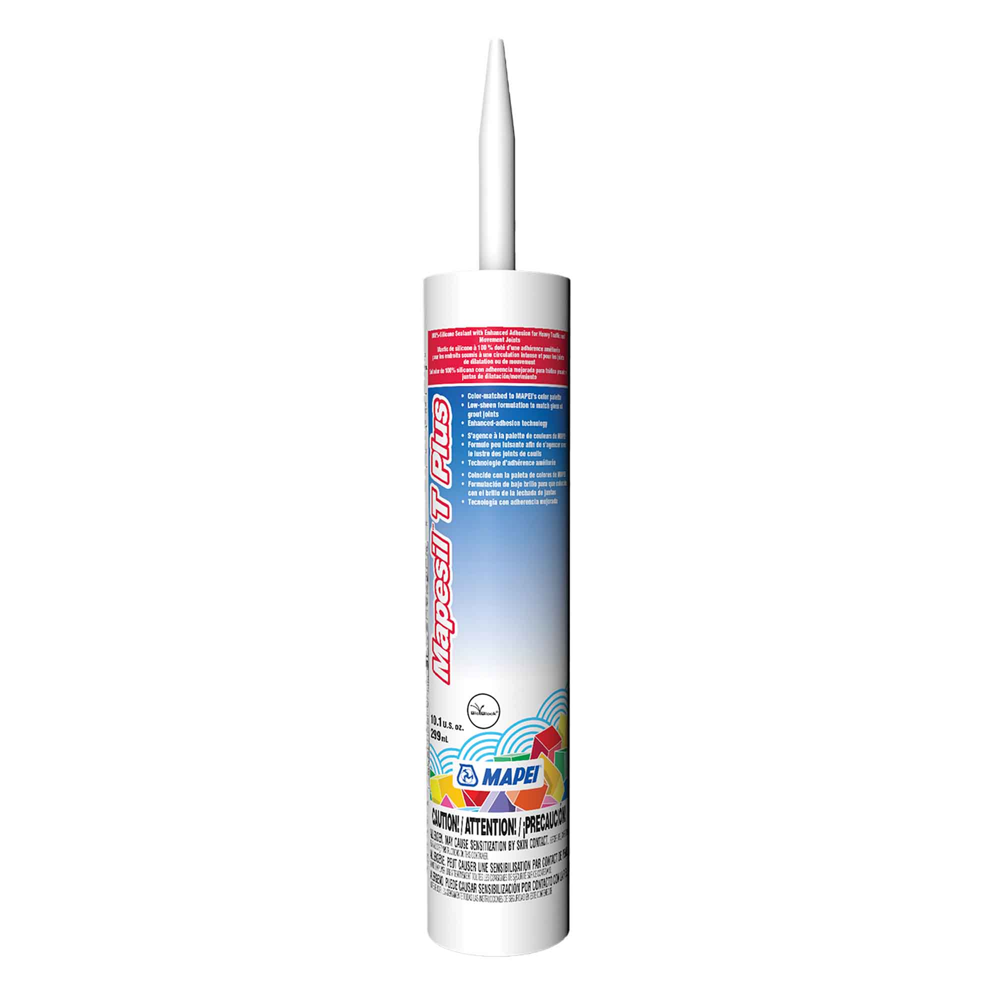 Mastic de silicone Mapesil T Plus de 299 ml, océan profond #5231 