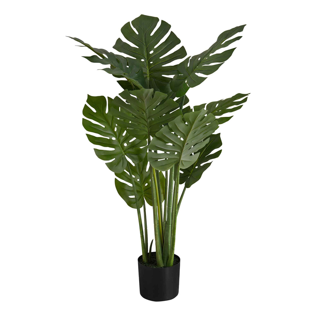 Monstera artificiel d’intérieur en pot, 45&quot;