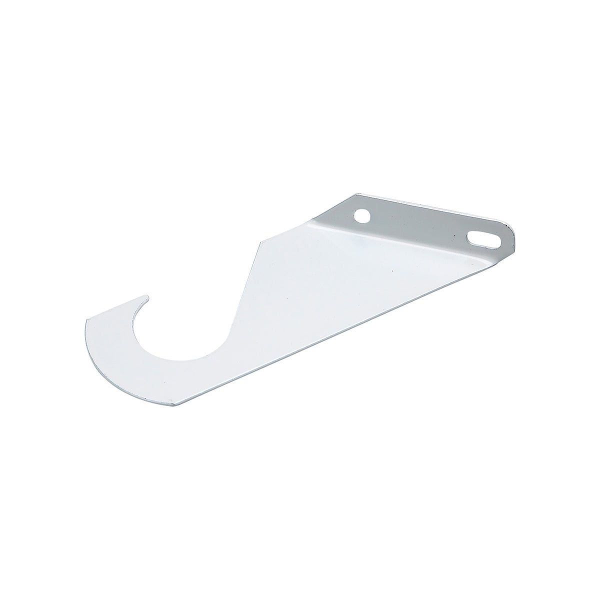 Support de 1&#39;&#39; pour tringle de garde-robe et placard, Blanc