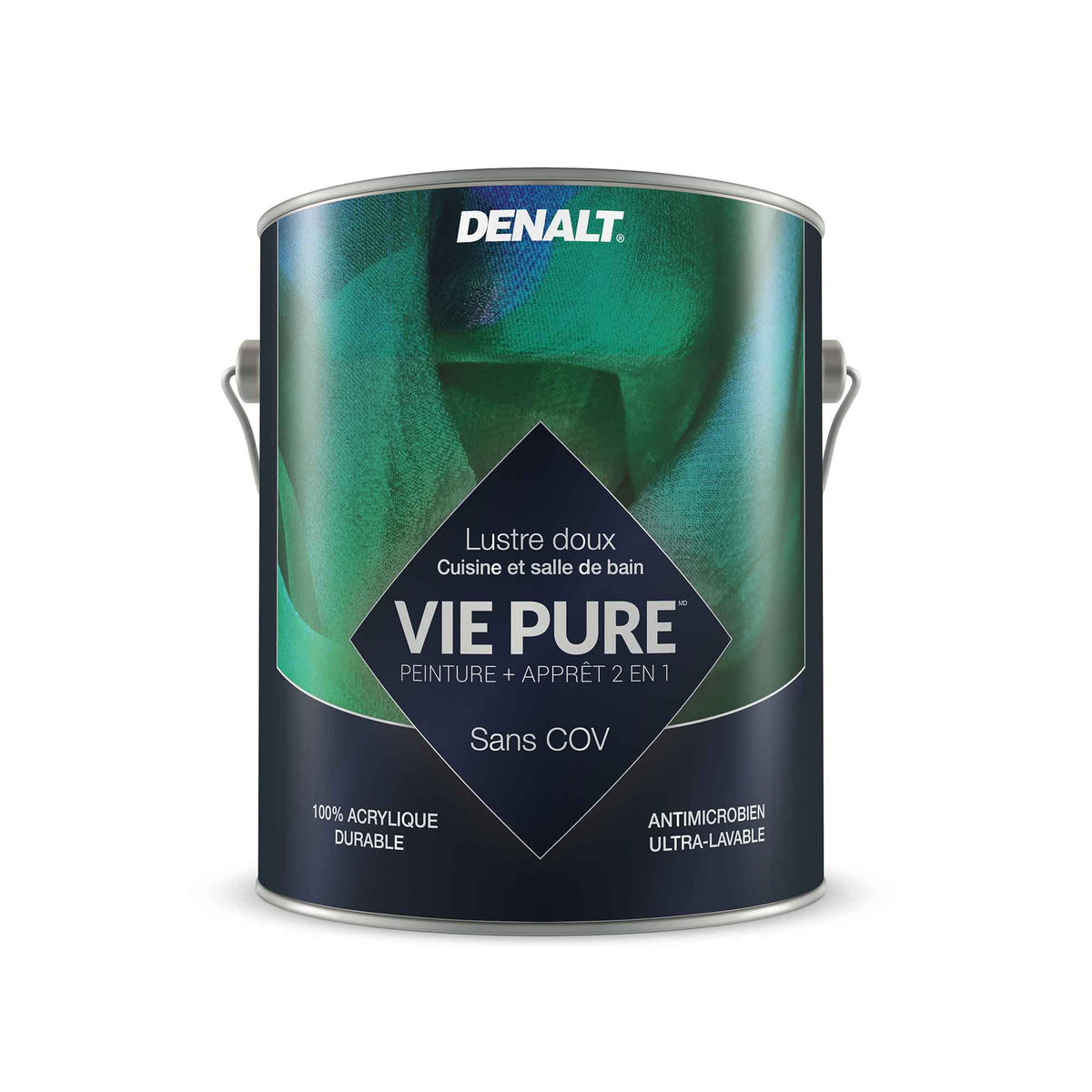 Vie Pure Cuisine et salle de bain blanc pur, 3,7 L