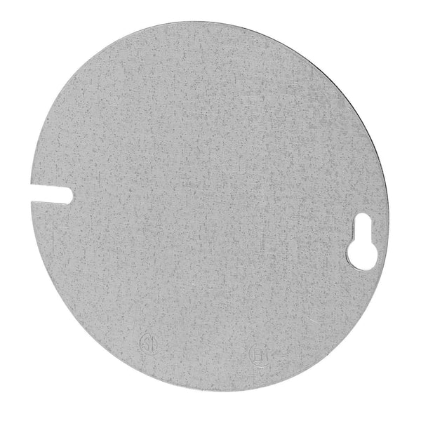 Round Blank Cover Plate For Octagon Box 4 GAGNON La Grande Round blank cover plate for octagon box 4 gagnon la grande