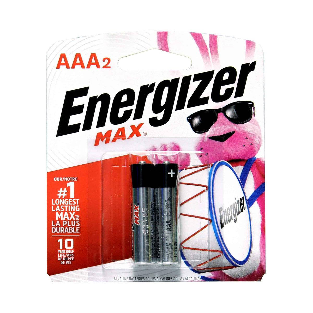 Pile AAA Energizer Max, 2 unités