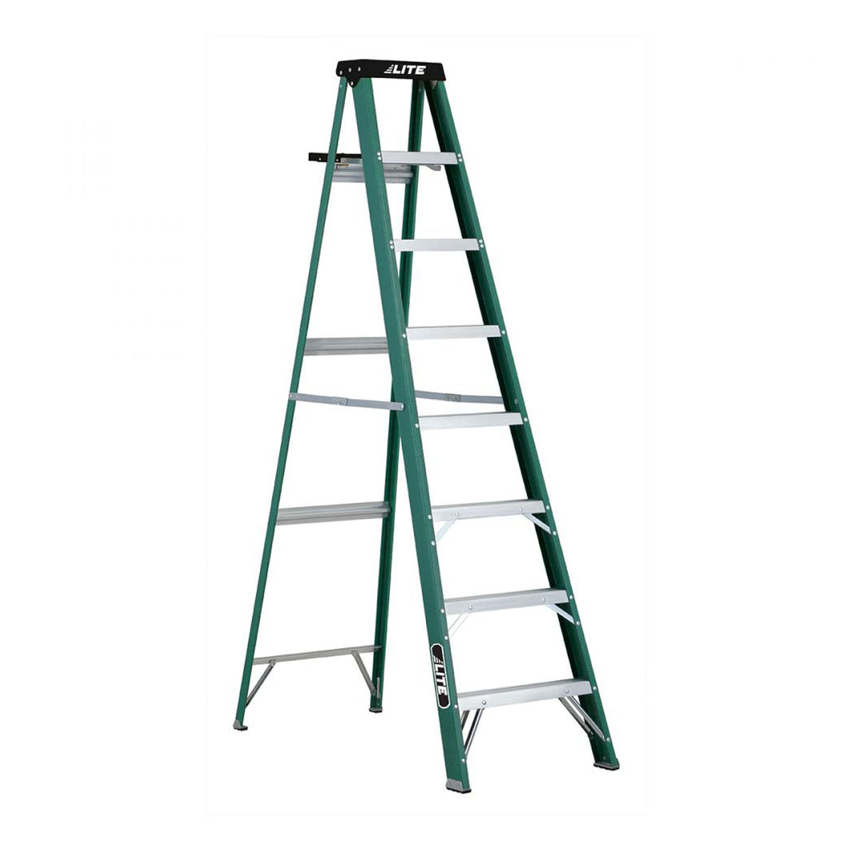 Escabeau en fibre de verre robuste avec tablette, 8' (grade 2)