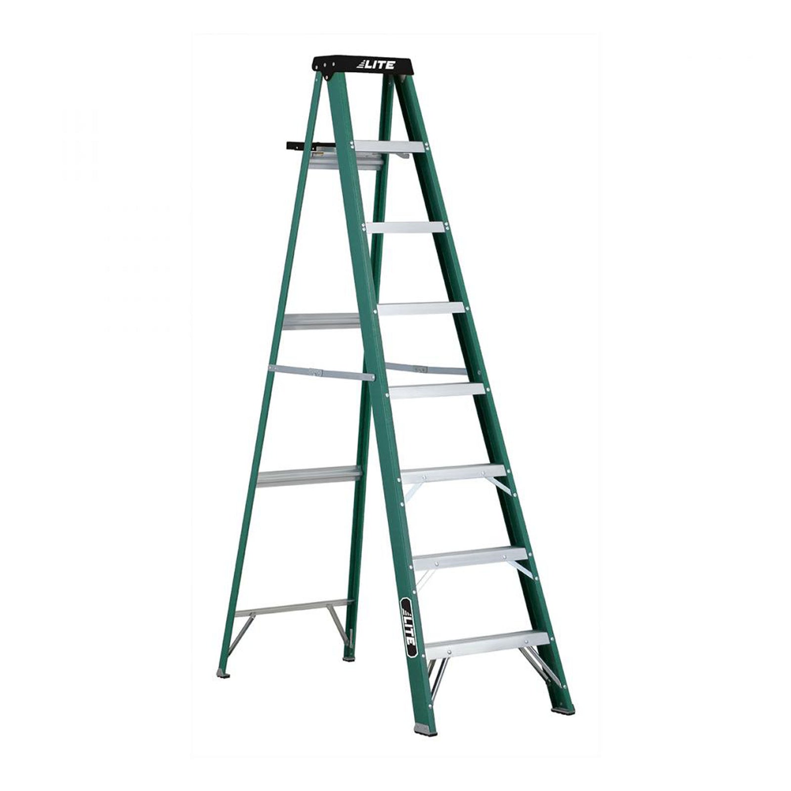 Escabeau en fibre de verre robuste avec tablette, 8' (grade 2)