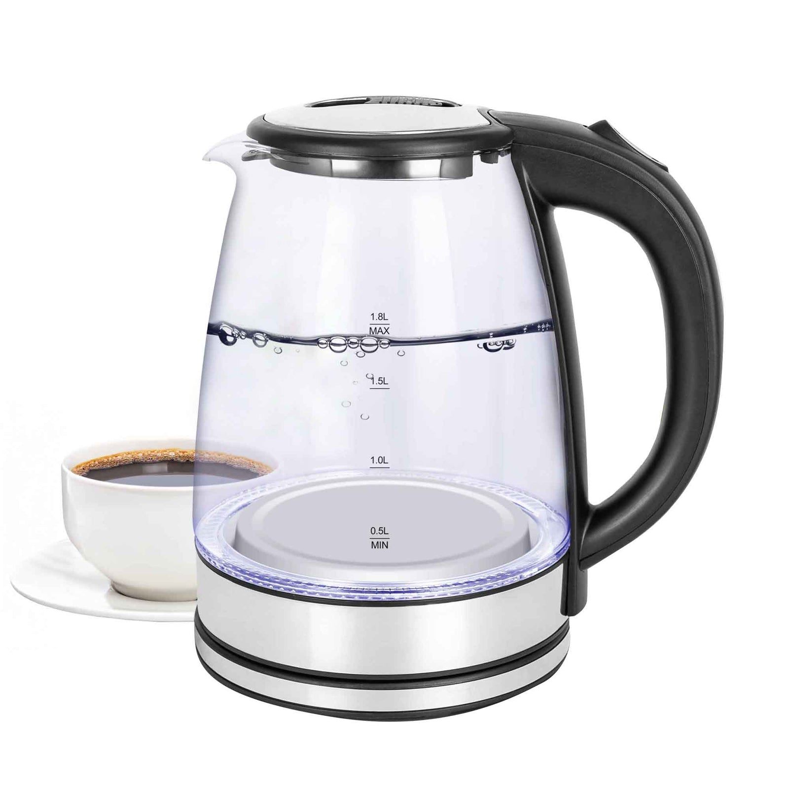Bouilloire en verre, 1.8 L