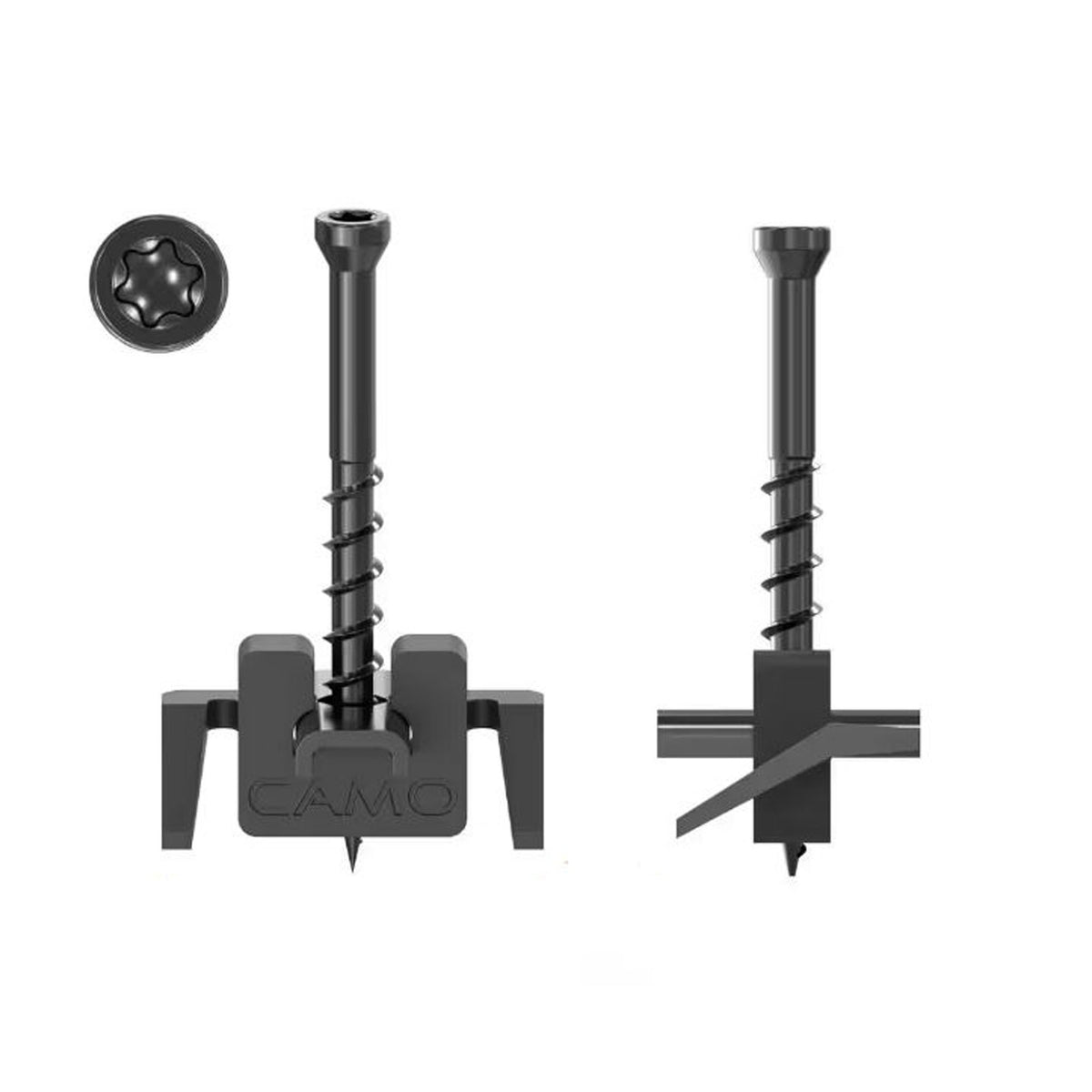 Fixation dissimulée pour terrasse WEDGE, 90 unités