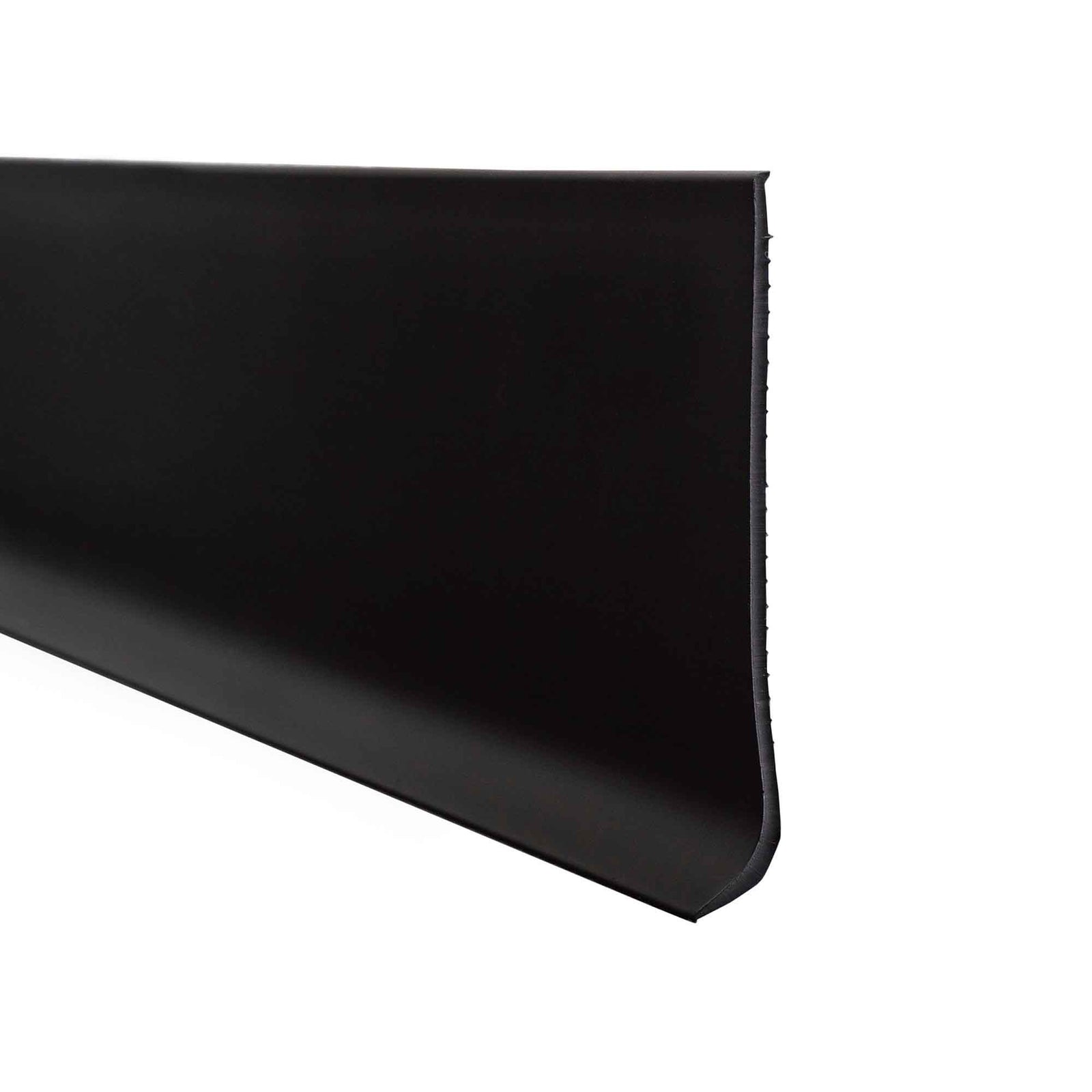 Plinthe en vinyle de 4" en rouleau de 120', noir