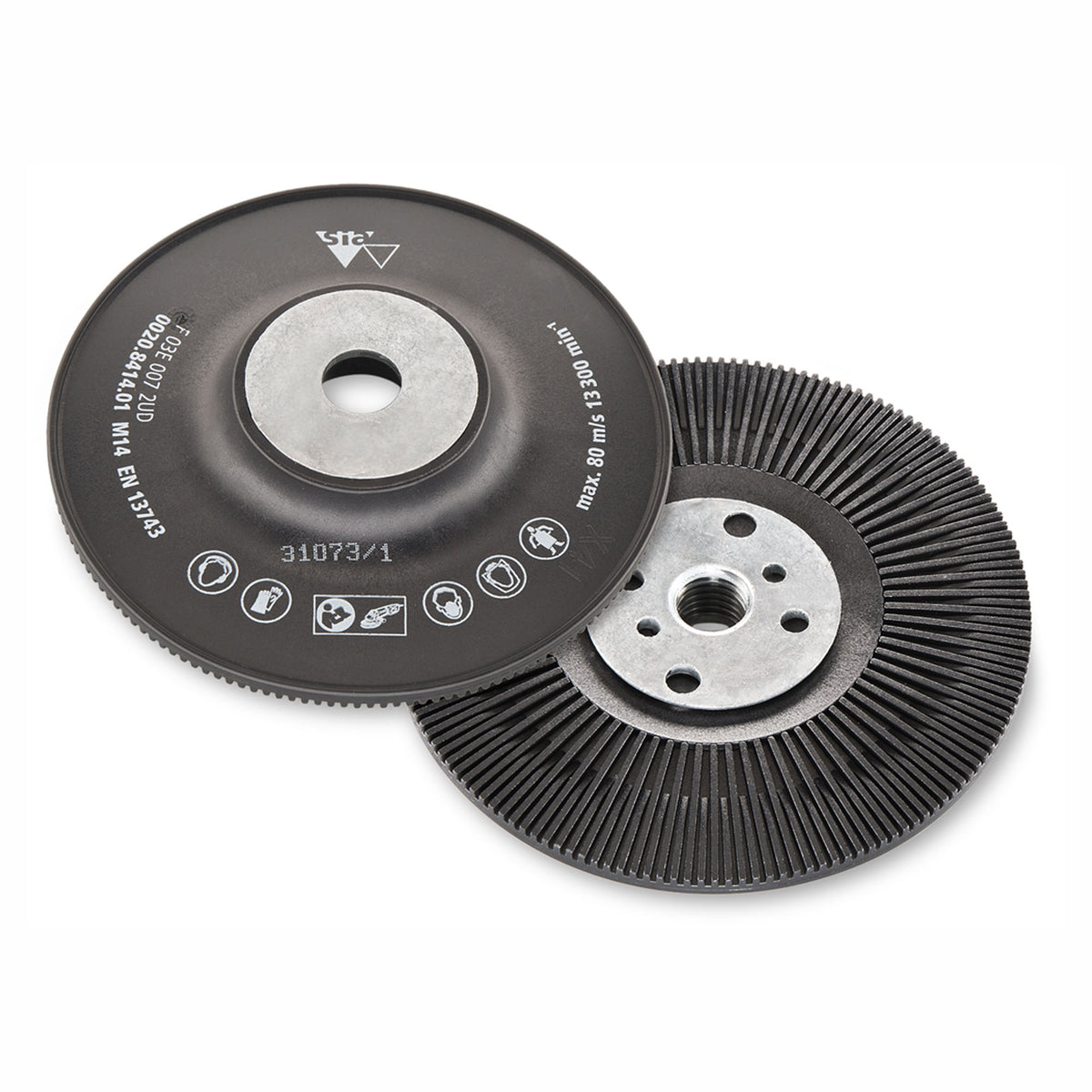 Plateau de support TURBO II pour ponceuse rotative, 4-1/2''