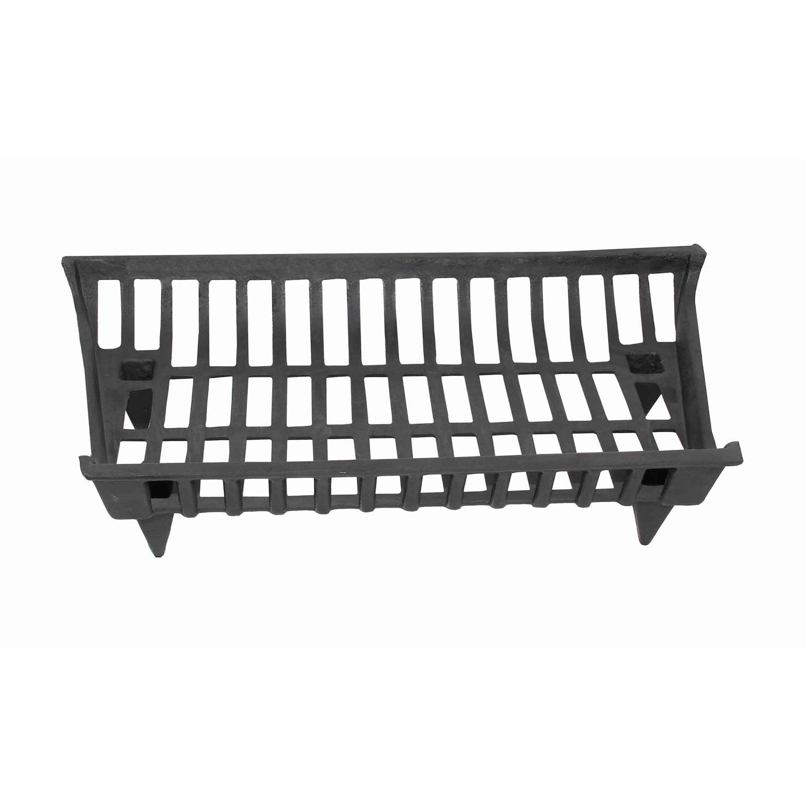 Grille porte-bûches en fonte de la collection "Bradford", 24'' x 14,9'' x 6,3''