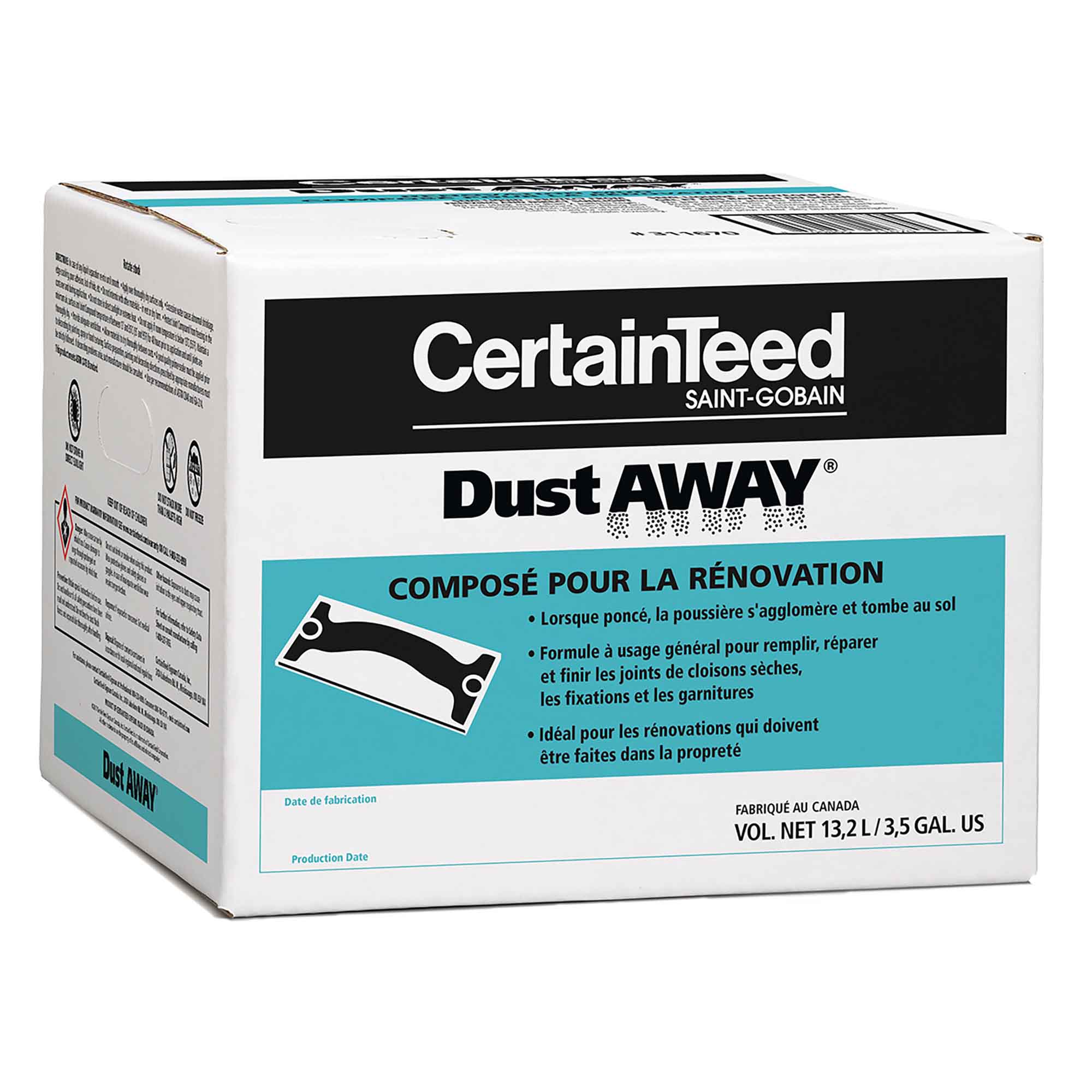 Composé pour la rénovation Dust Away, 13,2 L