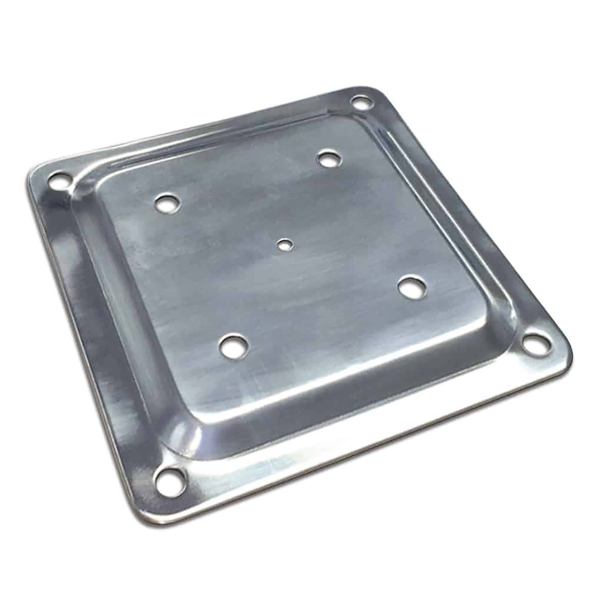 Assise de poteau 4'' x 4'', Fixplak 44 inox