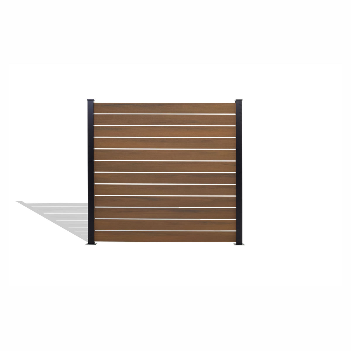 Planche de composite pour clôture de 1" x 5,3" x 6', brun moisson (4 unités)