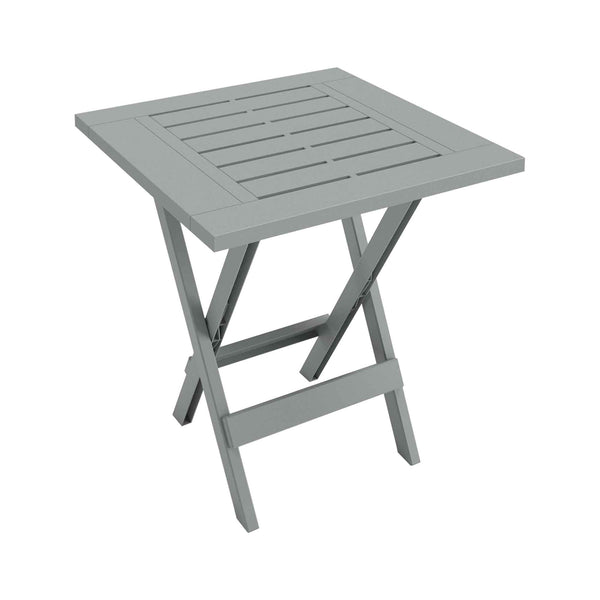 Folding Side Table, Neutral Grey - GAGNON - La Grande Quincaillerie