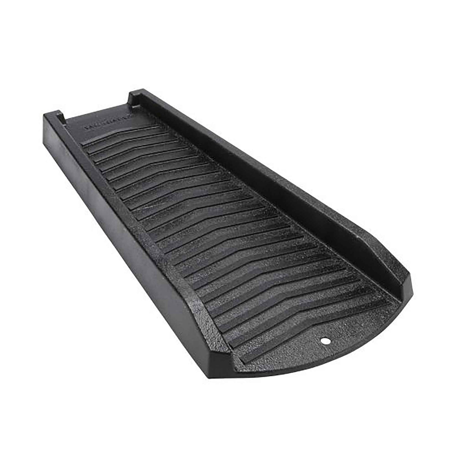 Plaque d'écoulement pour gouttière, noir