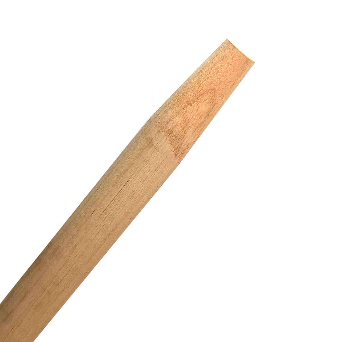 Manche en bois avec embout conique, 54&quot; x 1-1/8&quot;