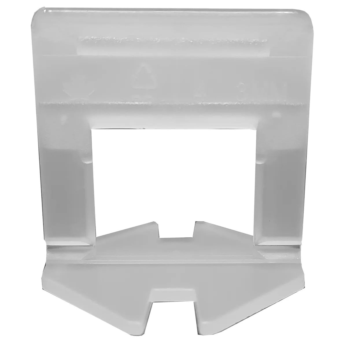 Clips de nivelage pour carrelage de type ''L'' de 1/16" (1,5 mm), 100 unités