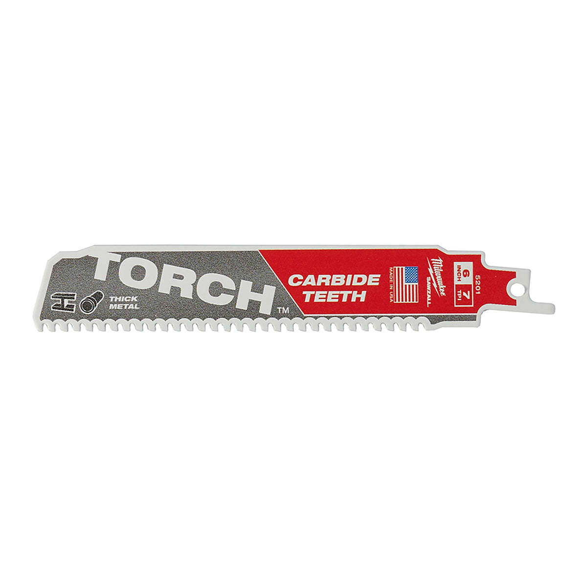 Lame THE TORCH avec dents de carbure, 7 D, 15,2 cm (6 po) – paquet de 1