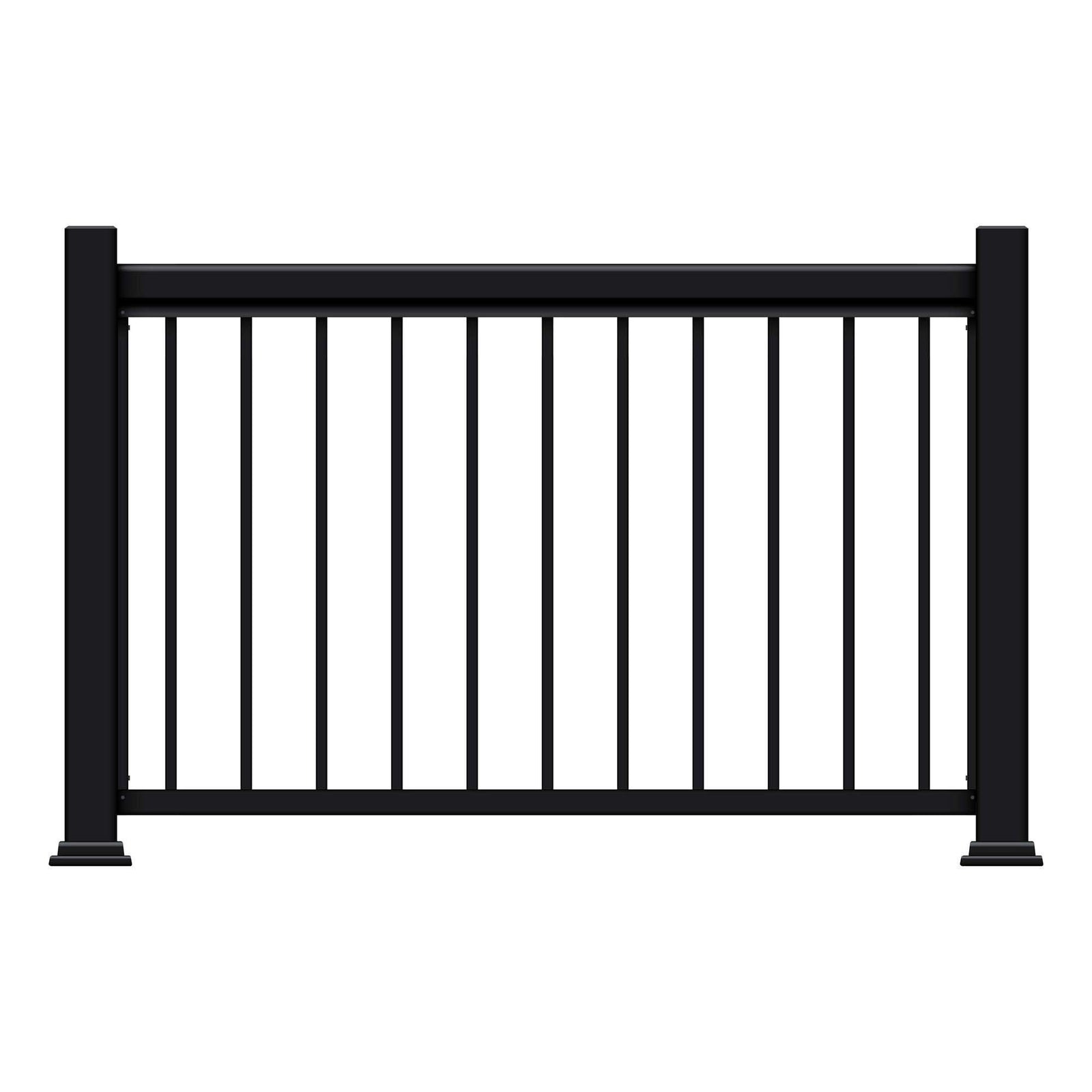 Ensemble de rampe Legacy noir, 42'' x 72'' 