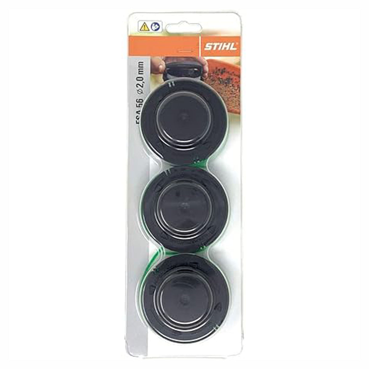 Bobine de recharge pré-enroulée de fil de coupe pour tête de coupe AutoCut 2-2, 0,080'' x 16,4' (3 unités)