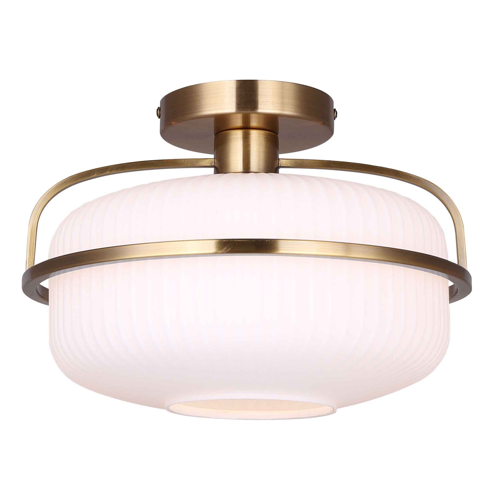 Plafonnier Eve à 1 lumière, or