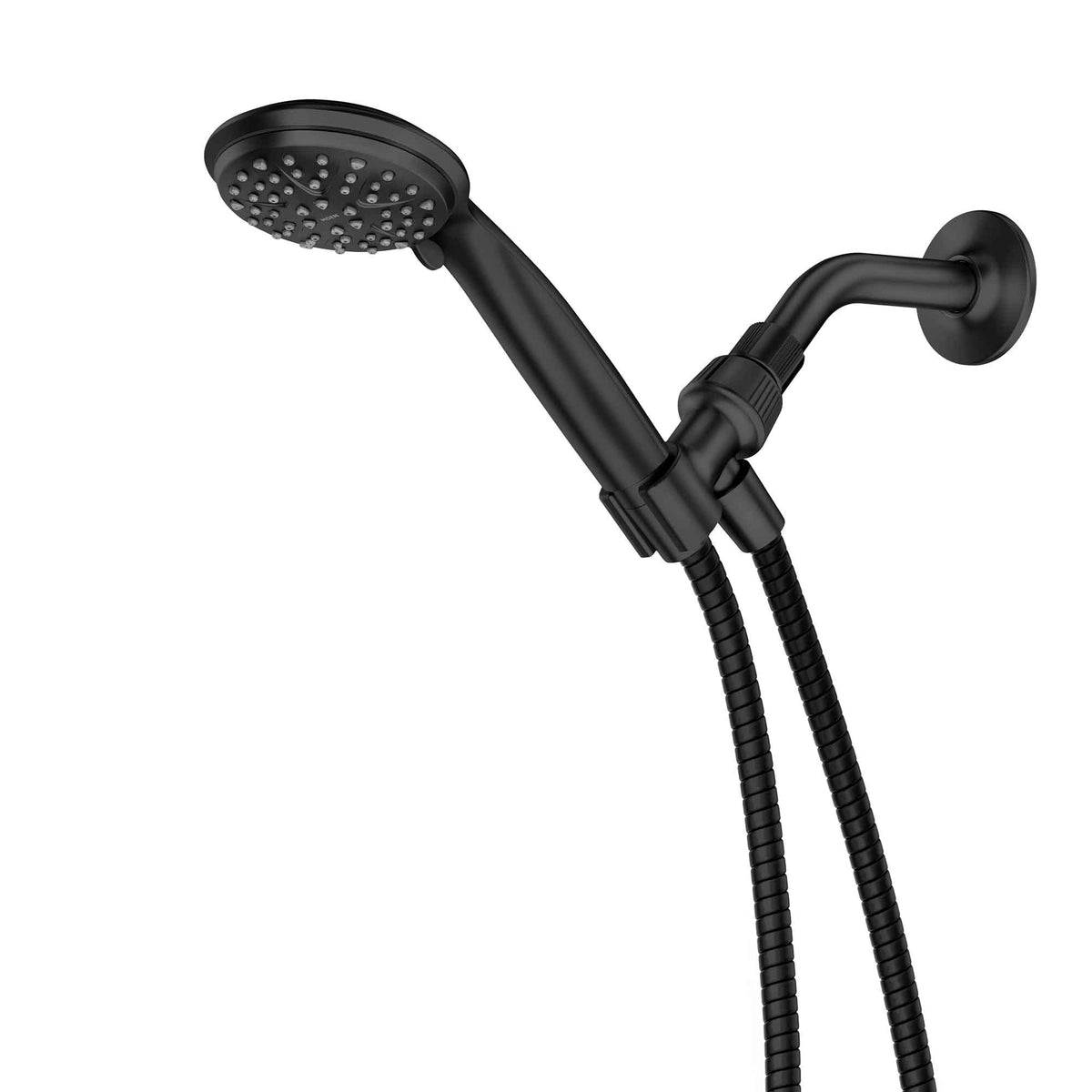 Pomme de douche à main Attune à 6 réglages, noir mat