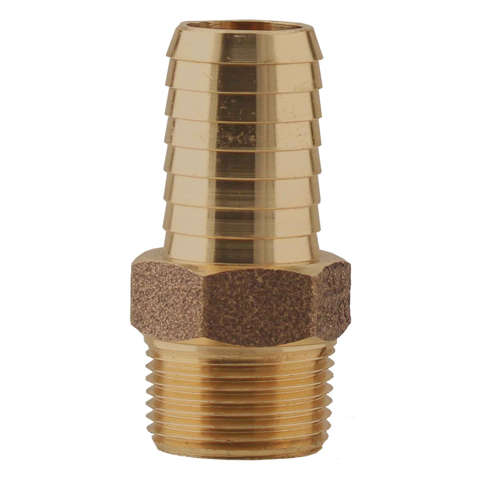 Adaptateur mâle avec insertion en laiton, 1" x 1"