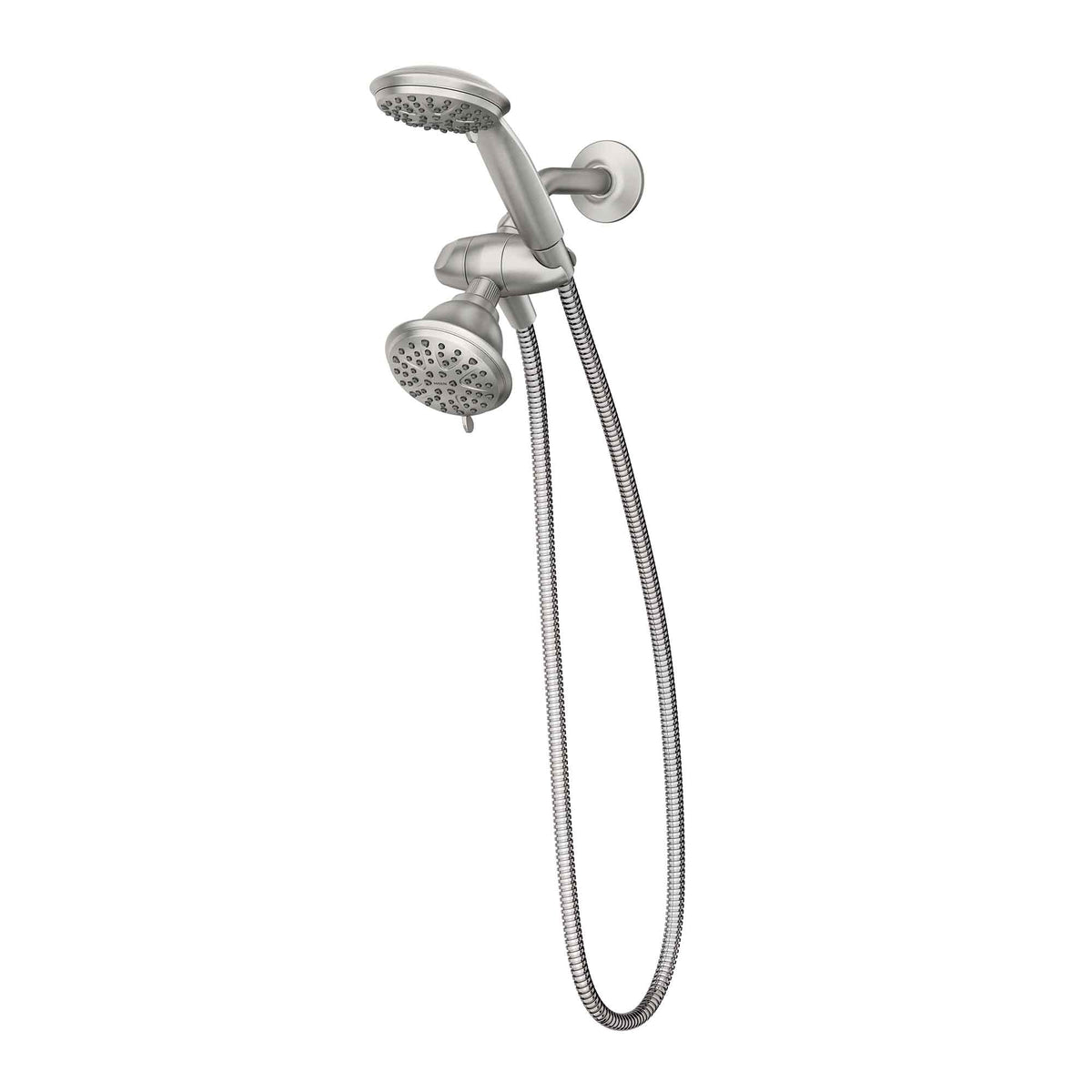 Ensemble d’une pomme de douche et d’une douchette Attune, chrome