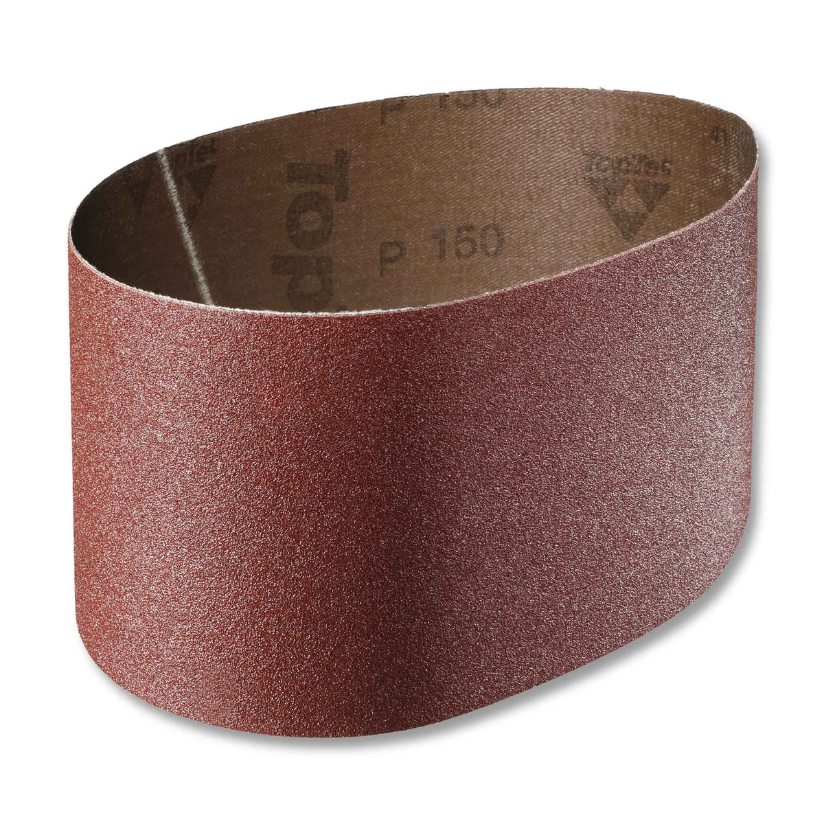 Courroie rouge de ponçage à l&#39;oxyde d’aluminium, 3&quot; x 21&quot; (grain 120)