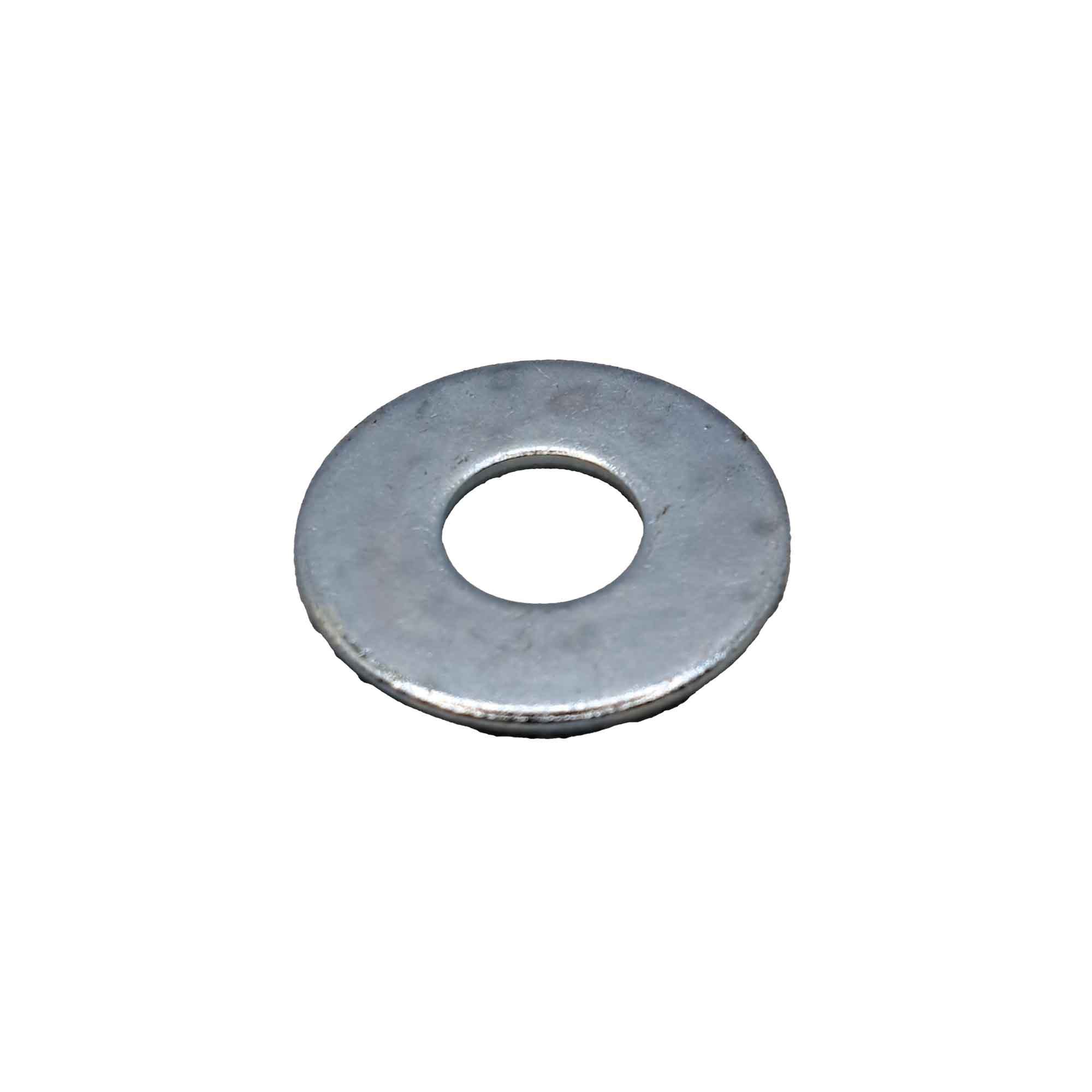 Rondelle plate en acier plaqué de zinc, 1" (25 unités)