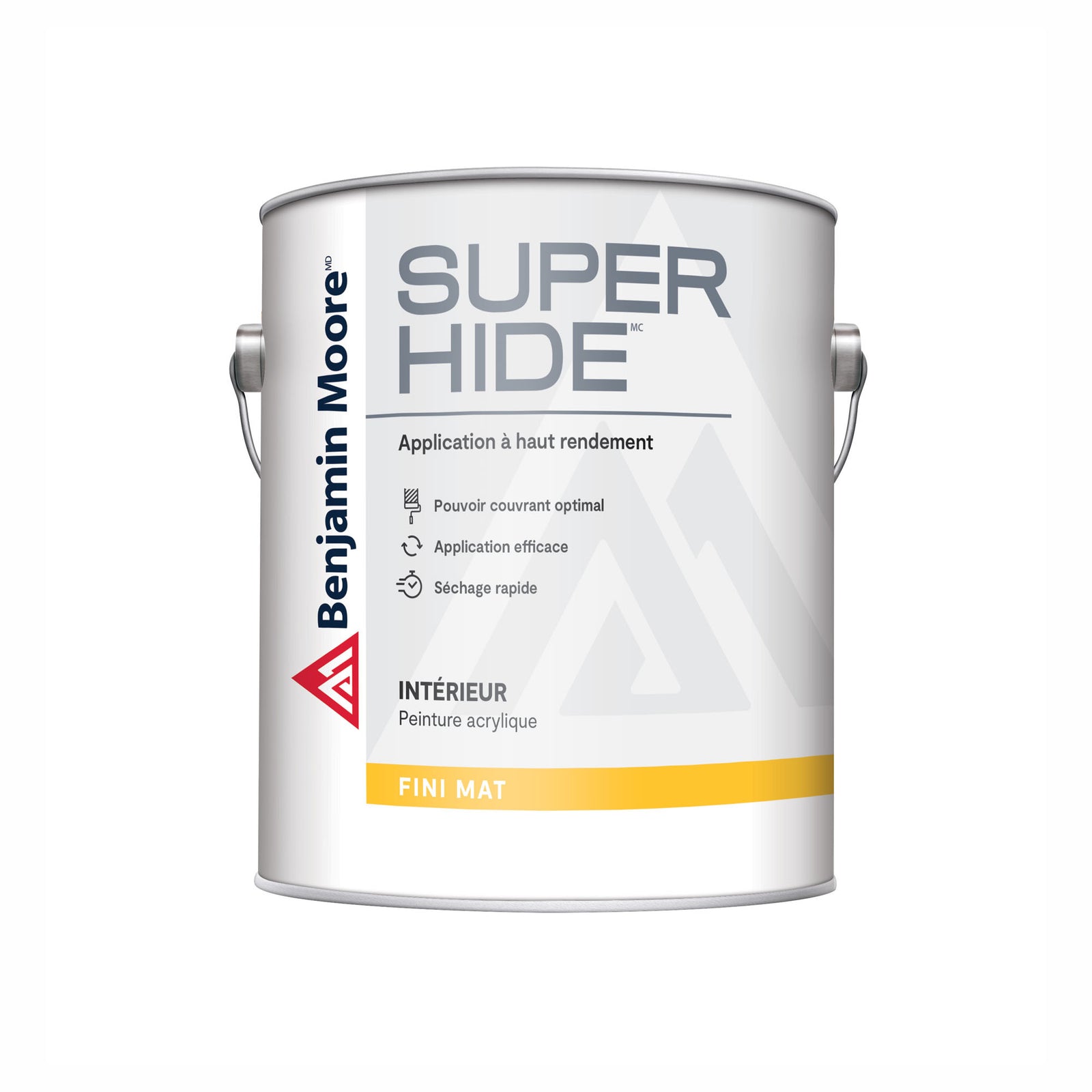 Peinture d’intérieur Super Hide base 8 mat, 3,79 L