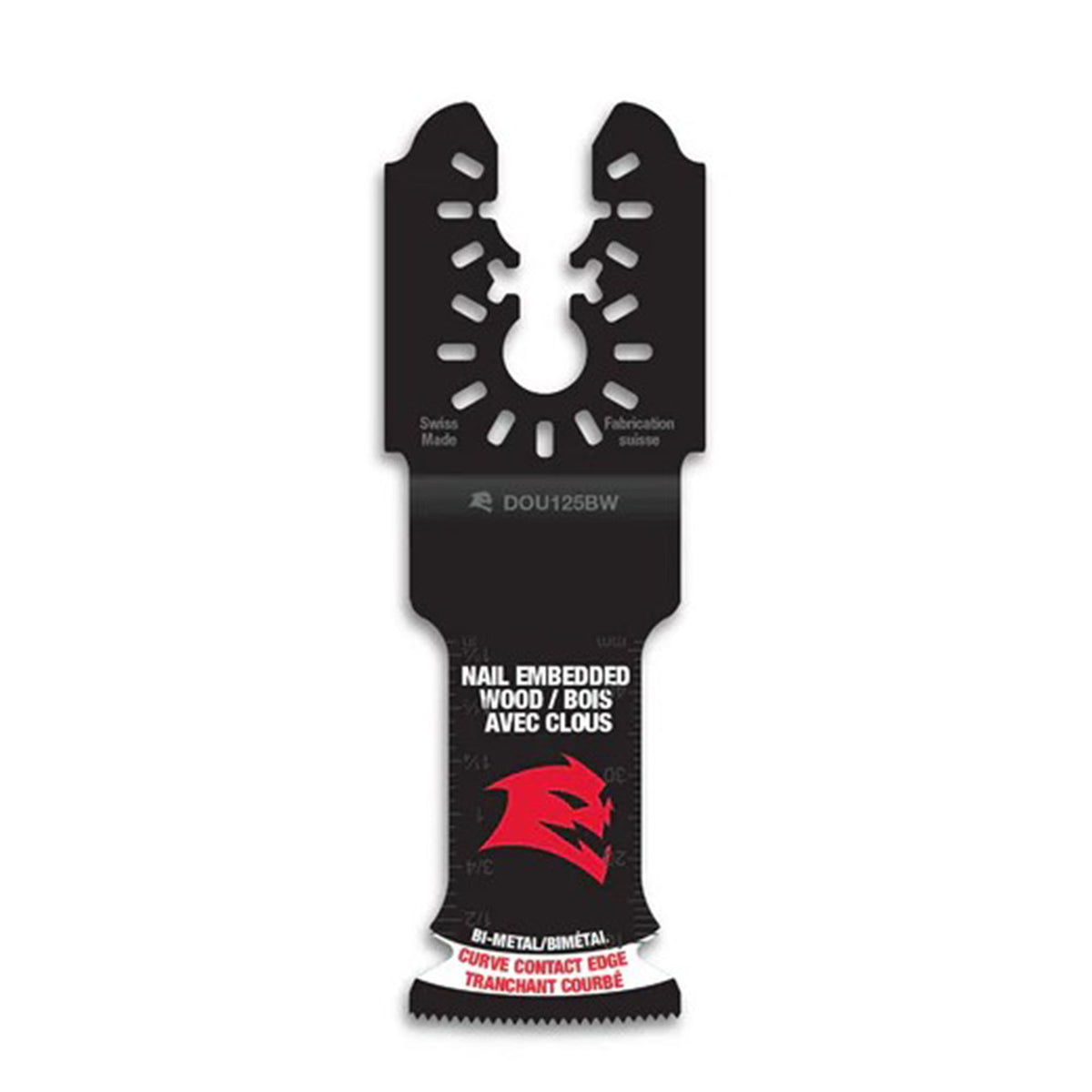 Lame oscillante bimétallique universelle pour le bois incrusté de clous, 1-1/4" (10 unités)