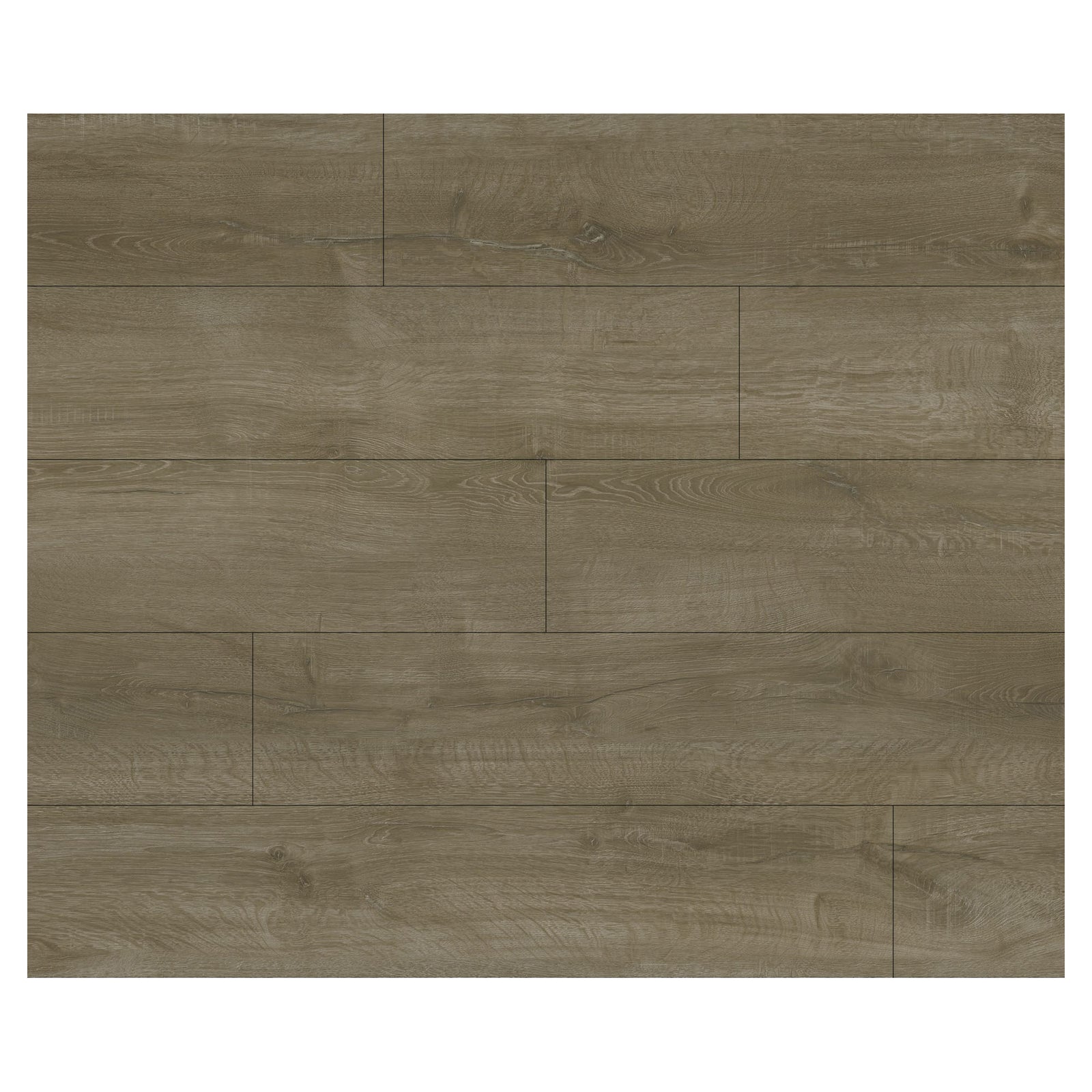 Planchettes autocollantes en vinyle de 7" x 48" x 2,5 mm d'épaisseur, 32,6 pi2 (Expresso)