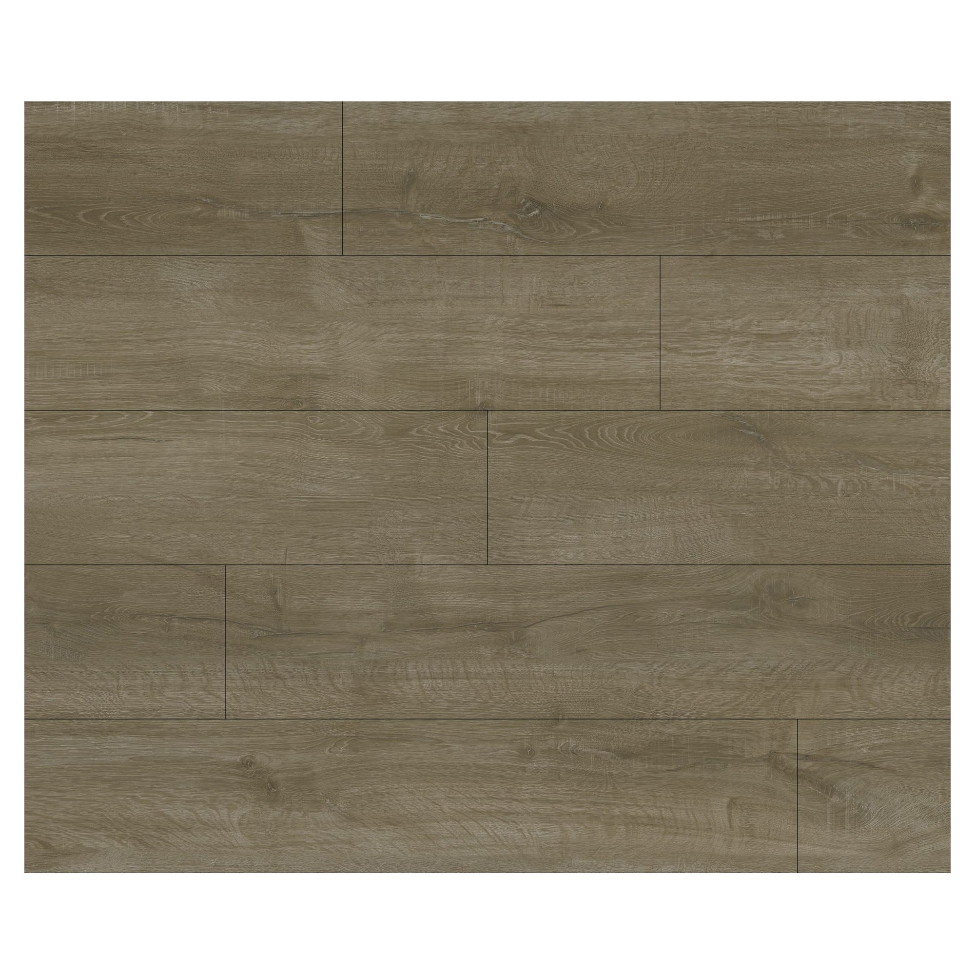 Planchettes autocollantes en vinyle de 7" x 48" x 2,5 mm d'épaisseur, 32,6 pi2 (Expresso)