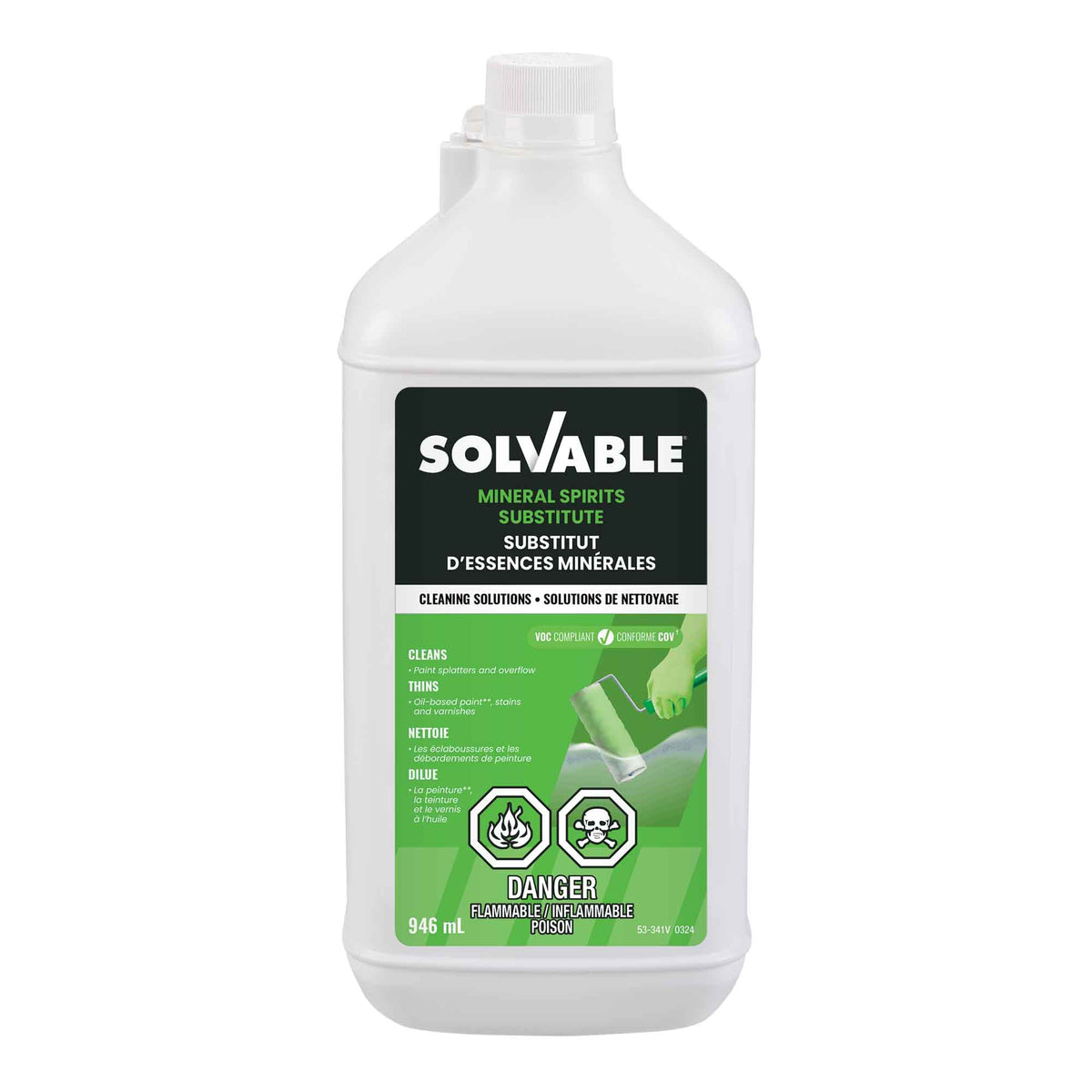 Substitut d’essences minérales, 946 ml