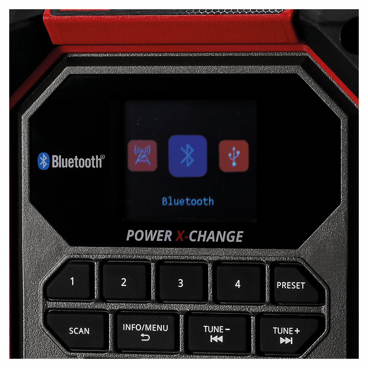 Radio de chantier hybride avec Bluetooth sans fil 18 V