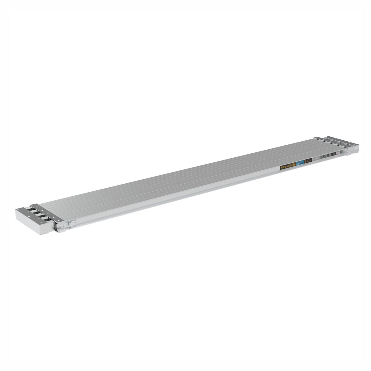 Plateforme extensible et ajustable en aluminium pour escabeaux, 8' à 13'
