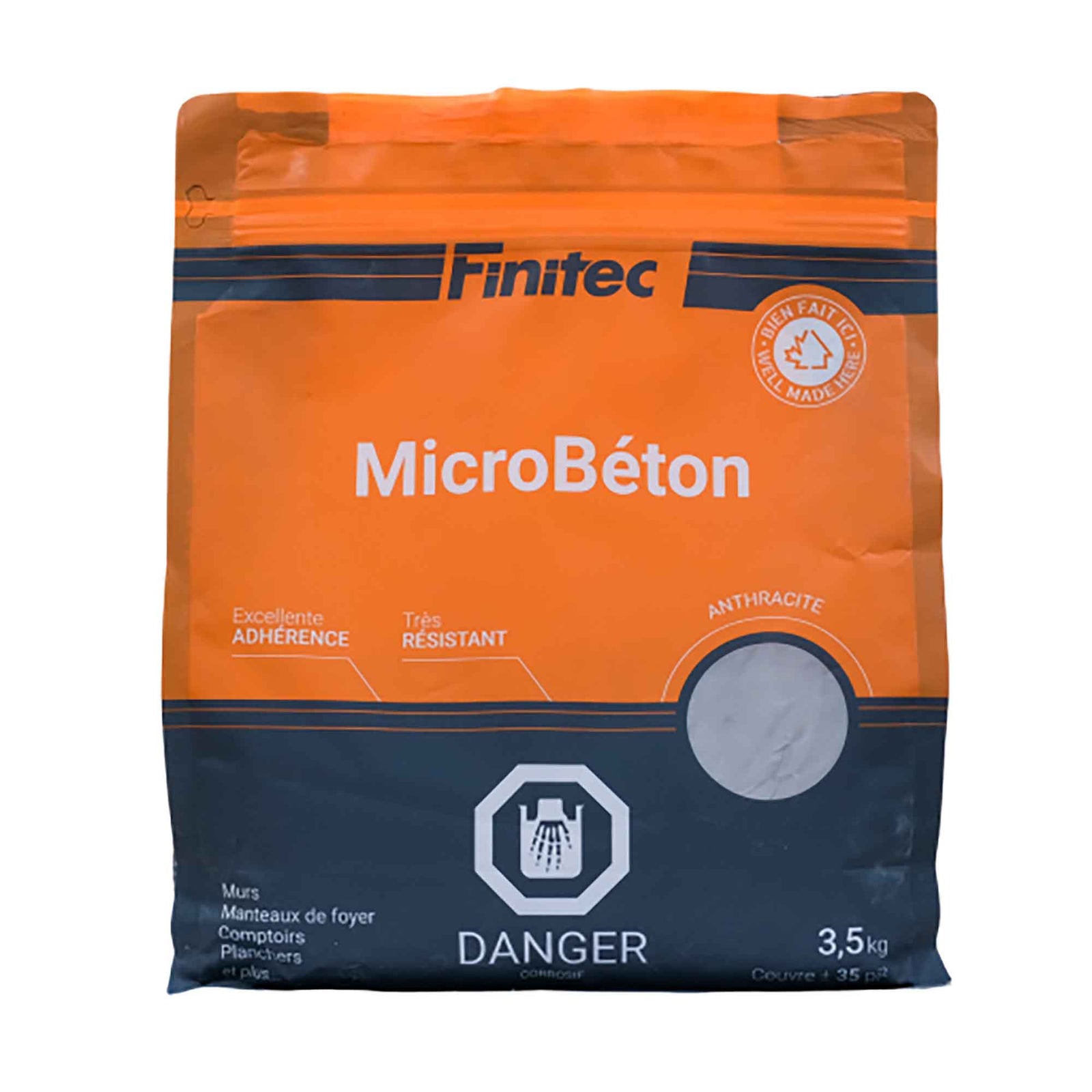 MicroBéton, anthracite (3,5 kg)