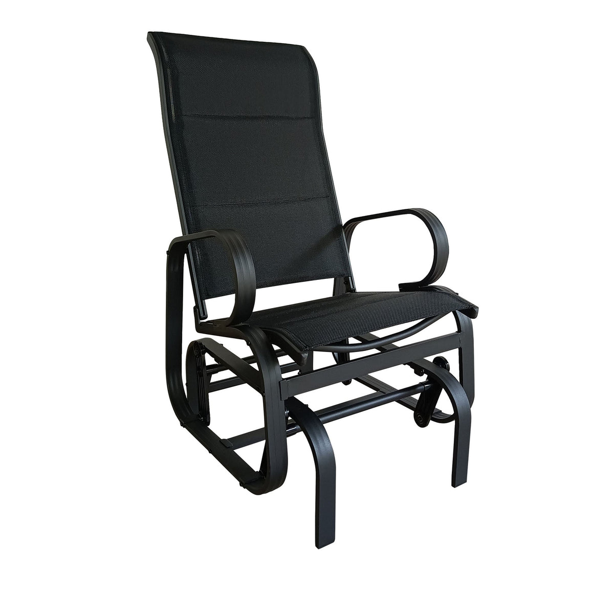 Chaise oscillante, noir