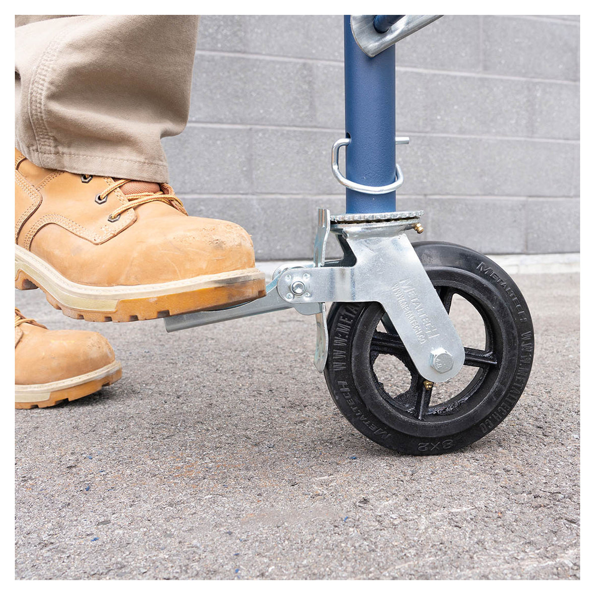 Roue pour échafaudage, 8''