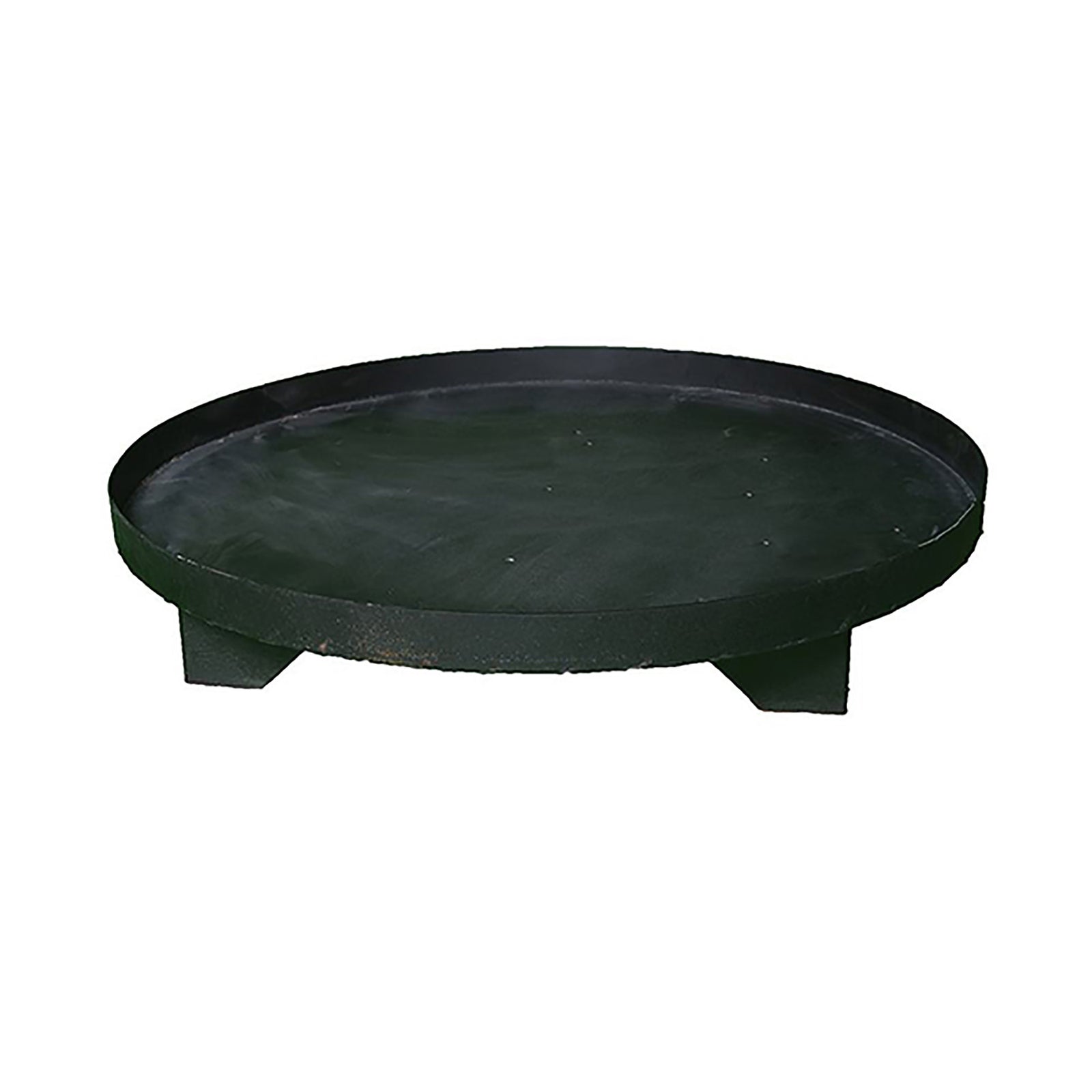 Base ronde en métal pour foyer BBQ à blocs, 34''