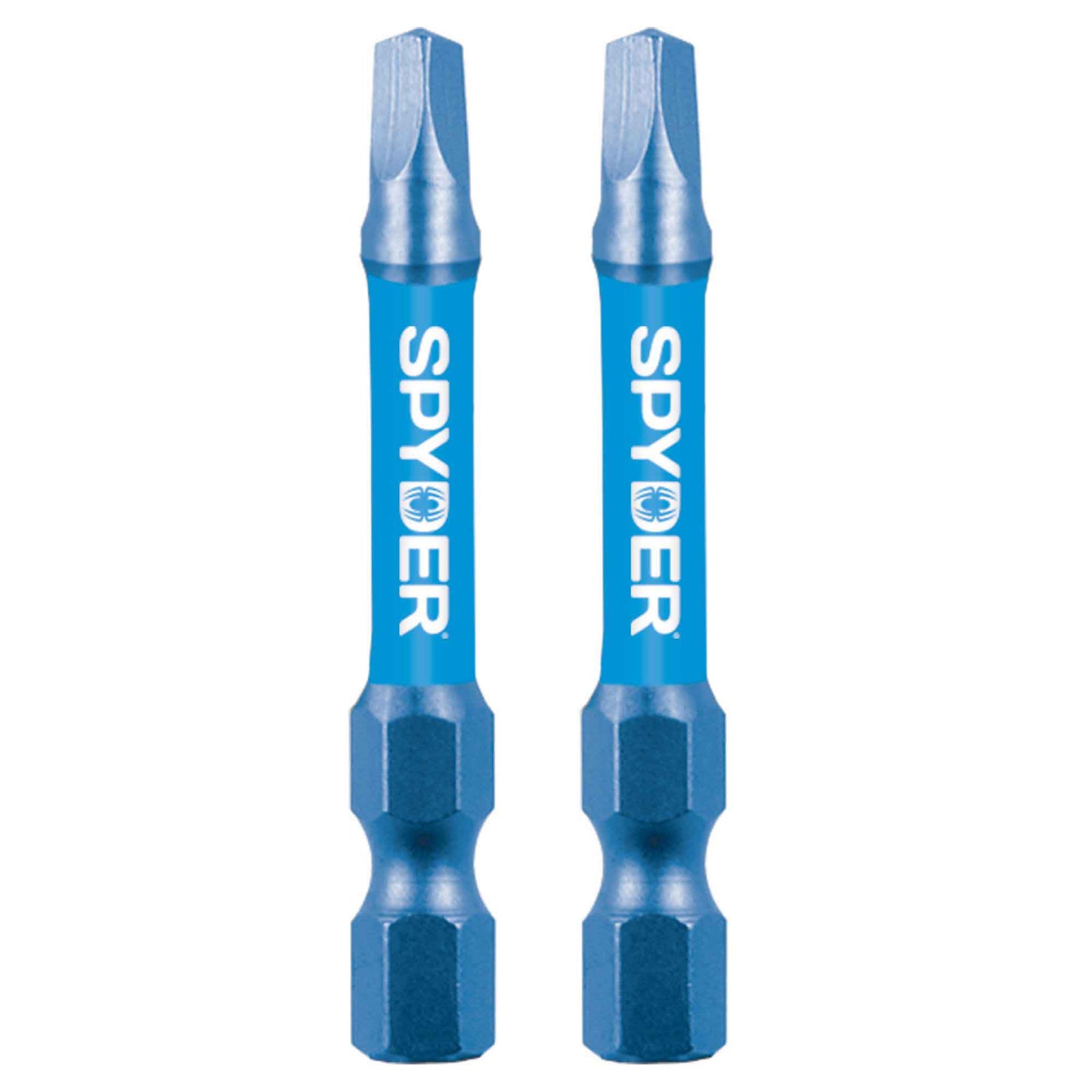 Embout à pointe carrée #3 Mach-Blue de 1/4" x 2" pour visseuse à percussion, 2 unités