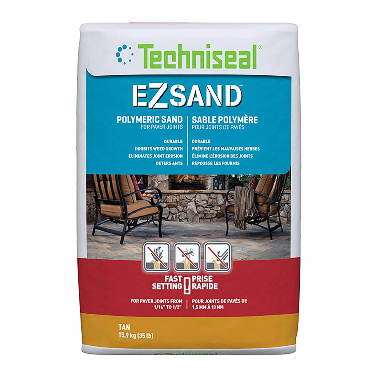 Sand Tan Ez Sand Polymeric Sand Tan, 15,9 kg - GAGNON - La Grande Quincaillerie